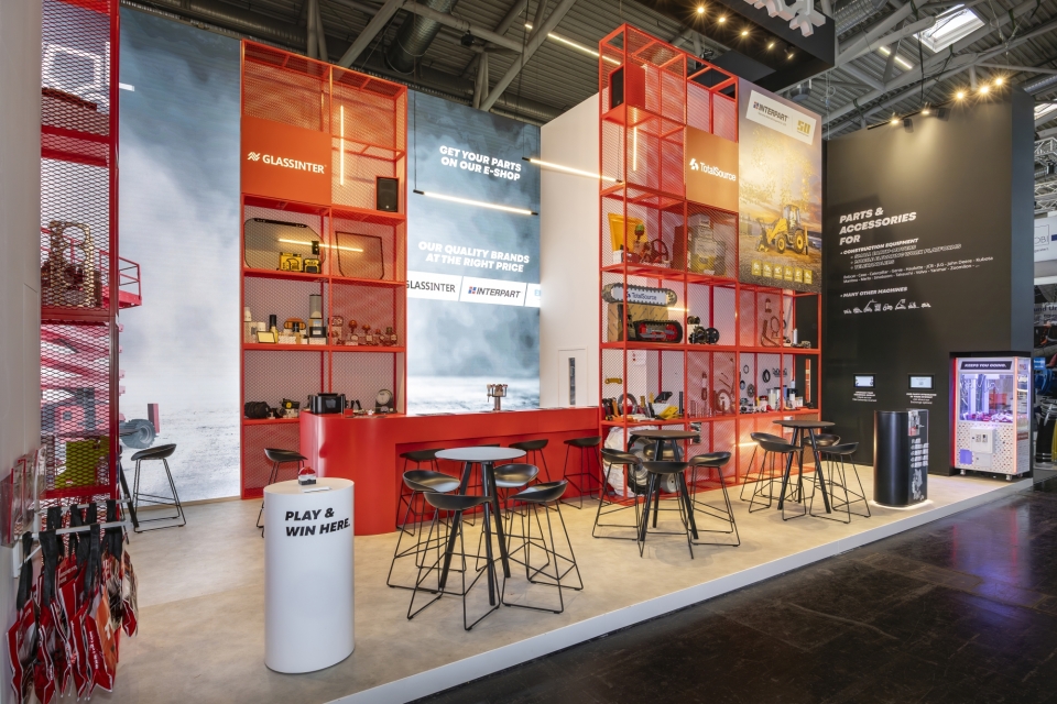 TVH stand op BAUMA 2025