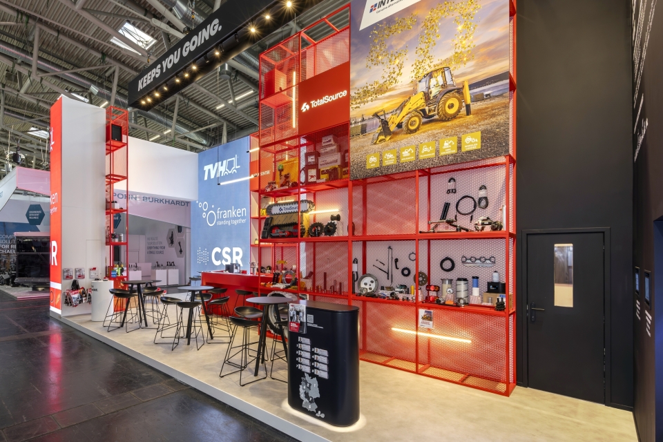 TVH stand op BAUMA 2025
