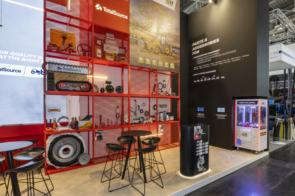 TVH stand op BAUMA 2025