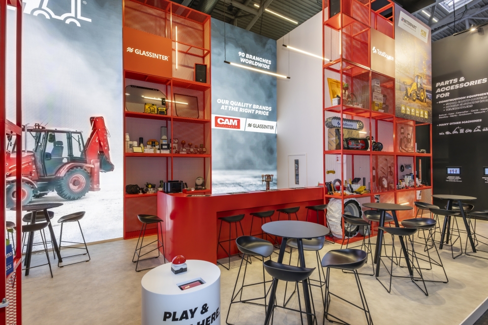 TVH stand op BAUMA 2025