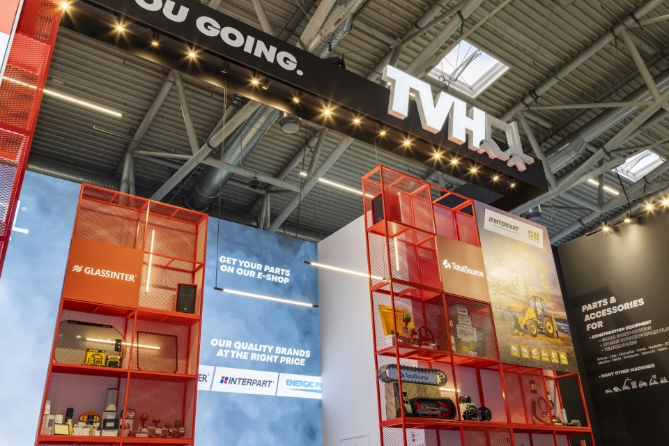 TVH stand op BAUMA 2025