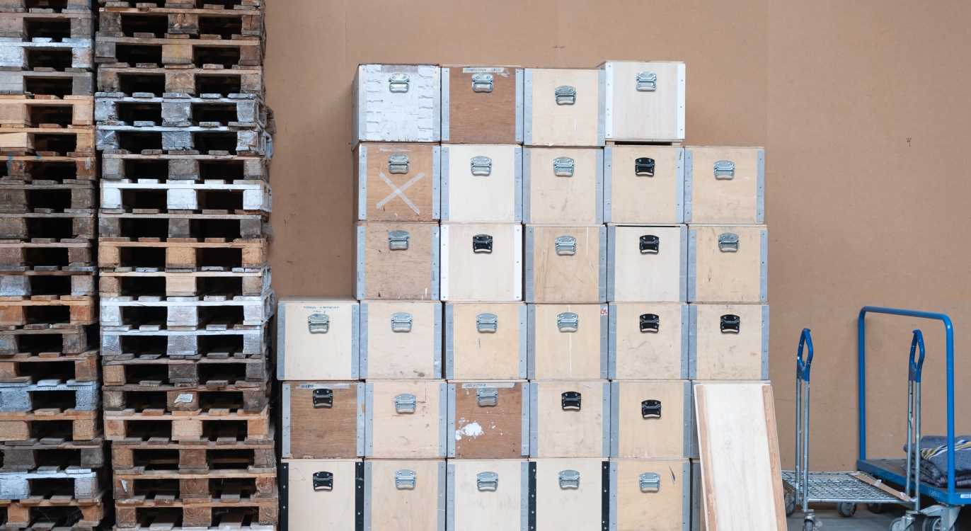 palletten en boxen