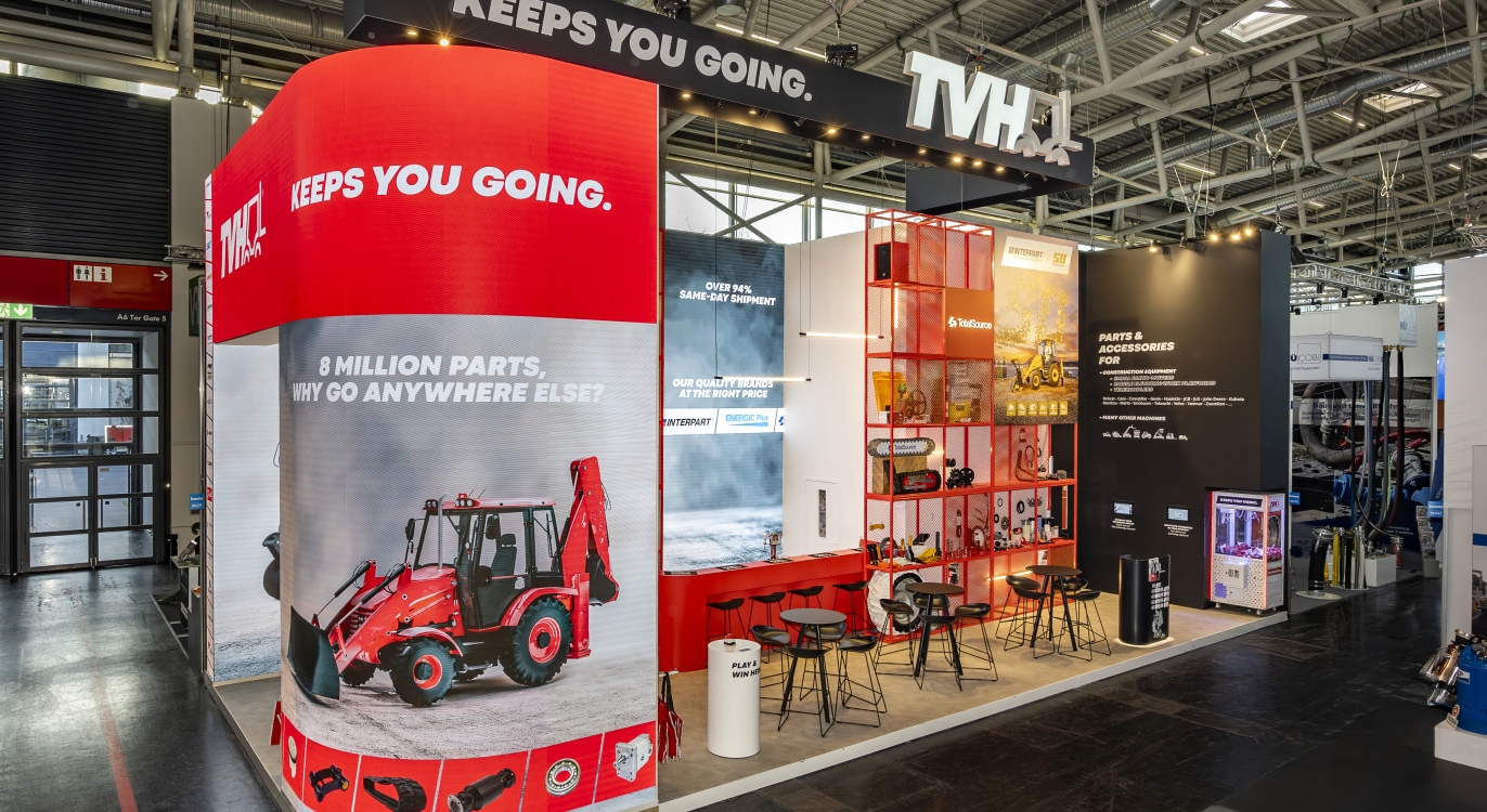 TVH stand op Bauma 2025
