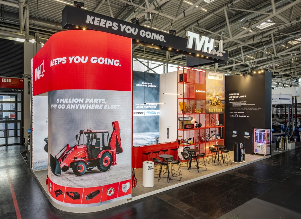 TVH stand op Bauma 2025